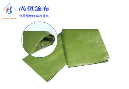 6×7米克重90g淡黃綠色篷布規(guī)格尺寸參數